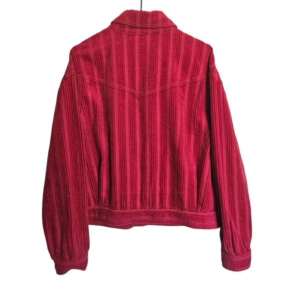 Cabi Pink Cheeky Topper Corduroy Jacket Size L - Picture 4 of 10